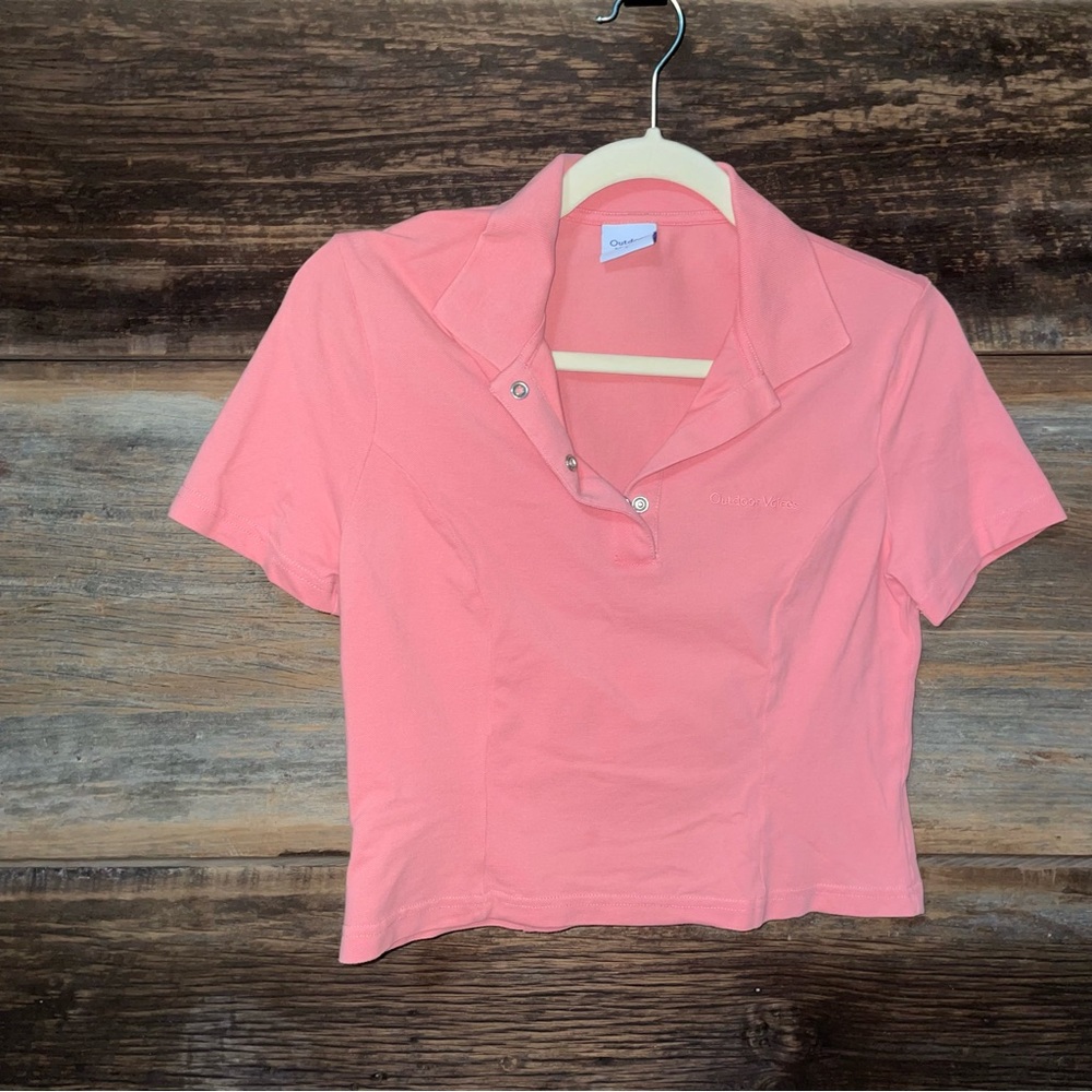 Outdoor Voices Cropped Polo